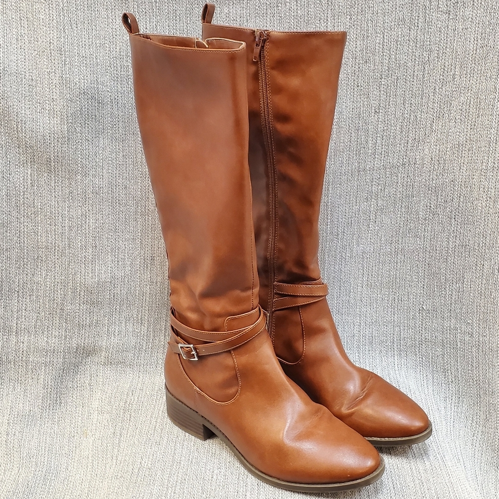 Beautiful Foni Knee High Riding Boots